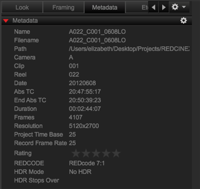 Go to Metadata Tab